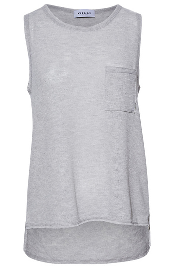 Sleeveless High Low Hem Top Slide 1