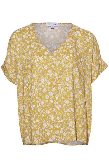 Dolman Sleeve Floral Top Slide 1