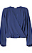 Long Sleeve Surplice Top Thumb 1