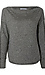 Long Sleeve Boat Neck Stripe Top Thumb 1