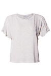 Short Ruffle Sleeve Top