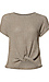 Short Sleeve Front Twist Top Thumb 1