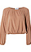 Long Sleeve Bubble Hem Top Thumb 1