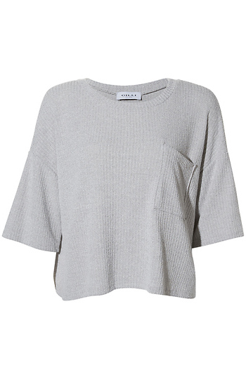 Cropped Pocket Tee Slide 1