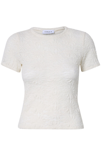 Short Sleeve Knit Top Slide 1