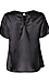 Round Neck Satin Top Thumb 2