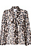 Animal Print Long Sleeve Blouse Thumb 1