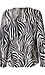 V-Neck Animal Print Top Thumb 2