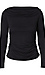 Cowl Boat Neck Top Thumb 1