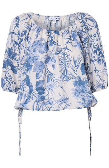 3/4 Floral Top Slide 1