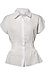 Linen Smocked Waist Top Thumb 1