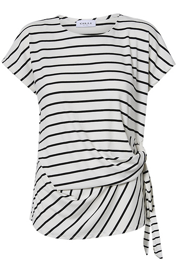 Striped Side Tie Top Slide 1