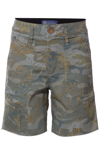 Democracy Camo Print Short Slide 1