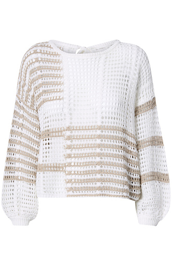 Crochet Long Sleeve Knit Slide 1