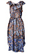 Democracy Double Ruffle Shoulder Dress Thumb 1