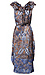 Democracy Double Ruffle Shoulder Dress Thumb 2