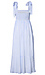 Striped Bow Strap Dress Thumb 2