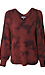 Democracy Tie Dye V Neck Sweater Thumb 1