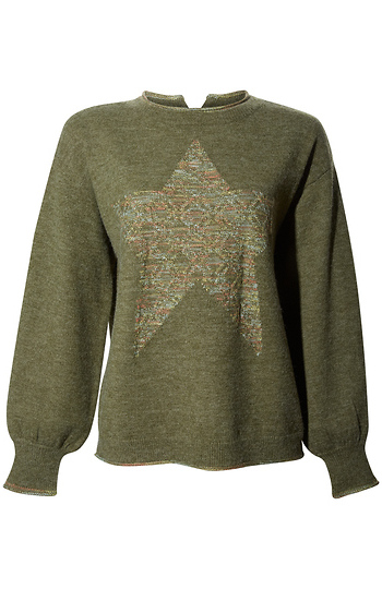 Democracy Star Sweater Slide 1