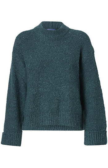 Democracy Long Sleeve Mock Neck Sweater Slide 1