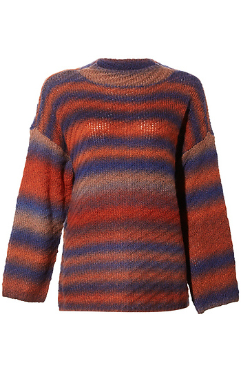 Democracy Ombre Stripe Sweater Slide 1