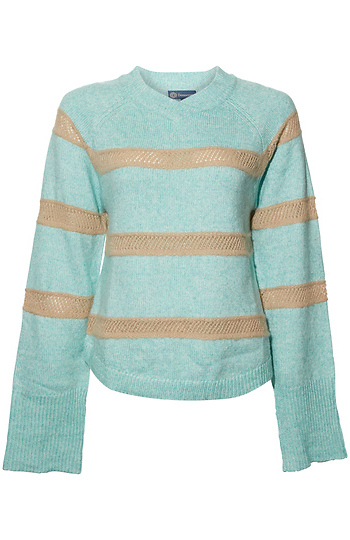 Democracy Stripe Sweater Slide 1