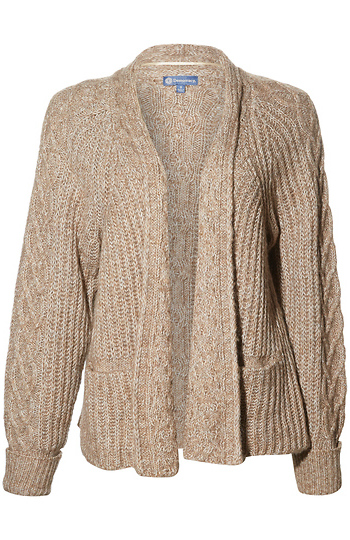 Democracy Cable Knit Cardigan Slide 1