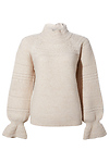 Democracy Pointelle Mix Sweater