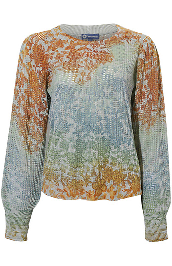 Democracy Multi Colored Printed Sweater Slide 1