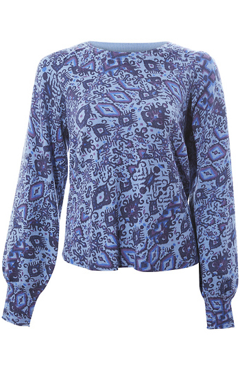 Democracy Puff Long Sleeve Sweater Slide 1