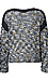 Democracy Metallic Open Front Sweater Cardigan Thumb 2