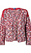 Democracy Metallic Open Front Sweater Cardigan Thumb 1