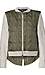 Democracy Quilted Mock Neck Zip Vest Jacket Thumb 1