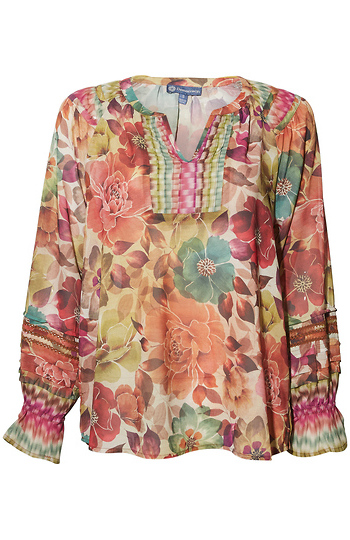 Democracy Floral Blouse Slide 1