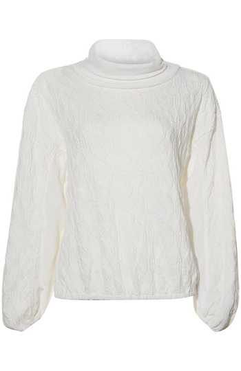 Democracy Textured Turtleneck Slide 1