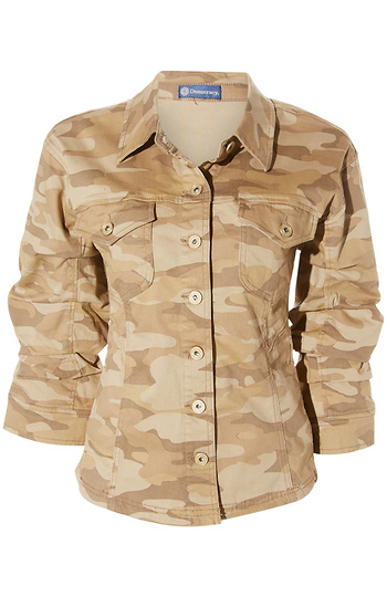 Democracy Ruched Sleeve Jacket Slide 1