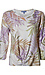 Democracy 3/4 Sleeve Scoop Neck Top Thumb 1