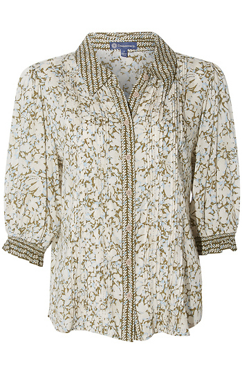 Democracy Flounce Sleeve Top Slide 1