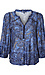 Democracy Split Neck Blouse Thumb 1