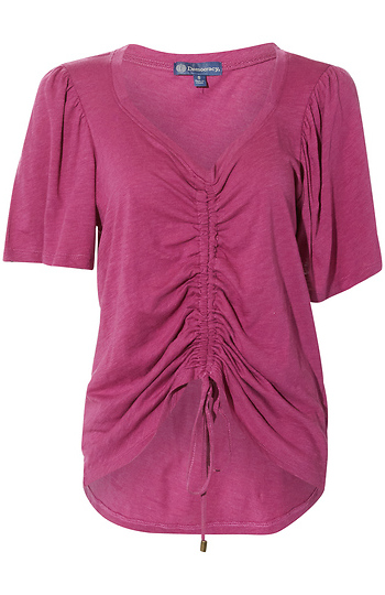 Democracy Ruched Tie Top Slide 1