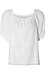 Democracy Puff Sleeve Lace Top Thumb 1