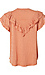 Democracy Double Ruffle Scoop Neck Top Thumb 2