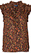 Democracy Printed Ruffle Tank Thumb 1