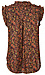 Democracy Printed Ruffle Tank Thumb 2