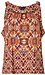 Democracy Scoop Neck Printed Tank Thumb 1