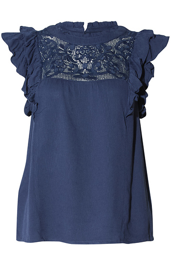 Democracy Double Ruffle Top Slide 1