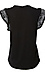 Democracy Flutter Sleeve Mixed Media Top Thumb 2