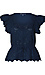 Democracy Eyelet Peplum Top Thumb 1