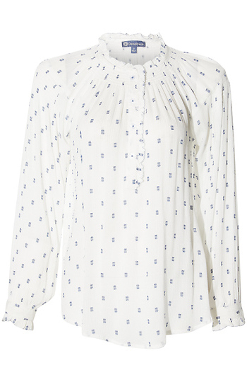 Democracy Ruffled Blouse Slide 1