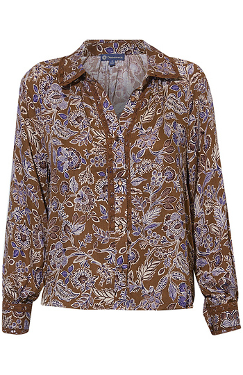 Democracy Long Sleeve Button Up Shirt Slide 1